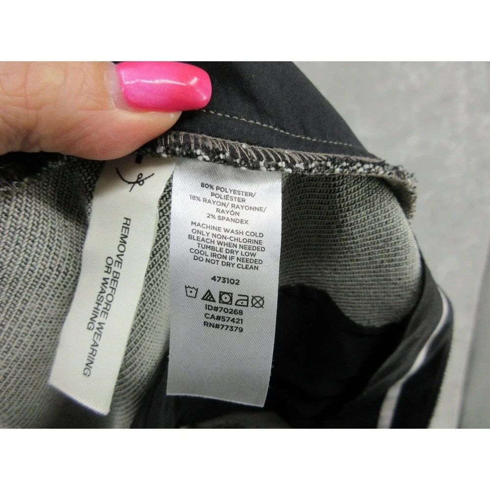 Ann Taylor Pants Womens 8 Wide Leg Office‎ Career Gaucho High Waist Trouser Gray
